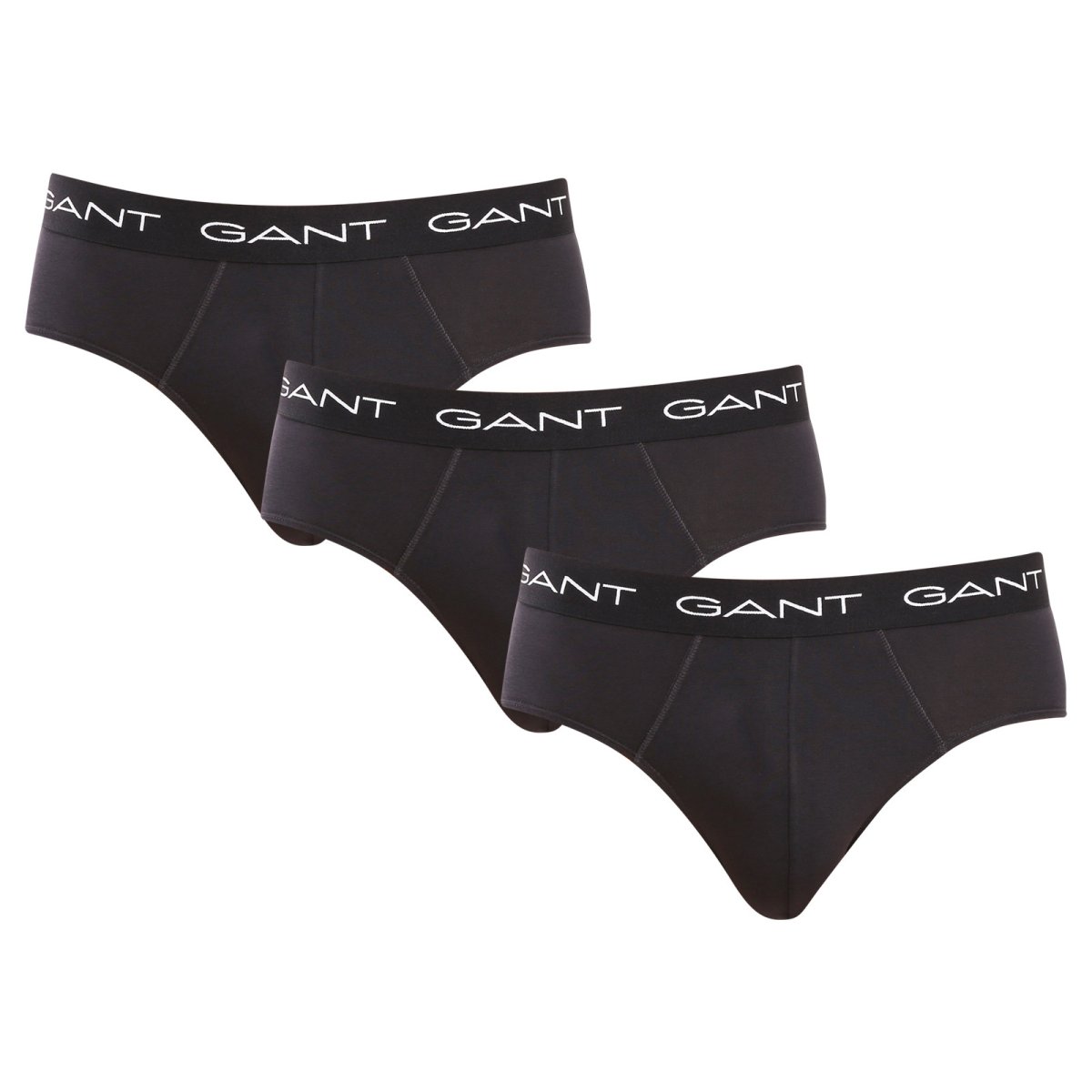 GANT 3PACK pánské slipy černé (900013001-005) L GANT