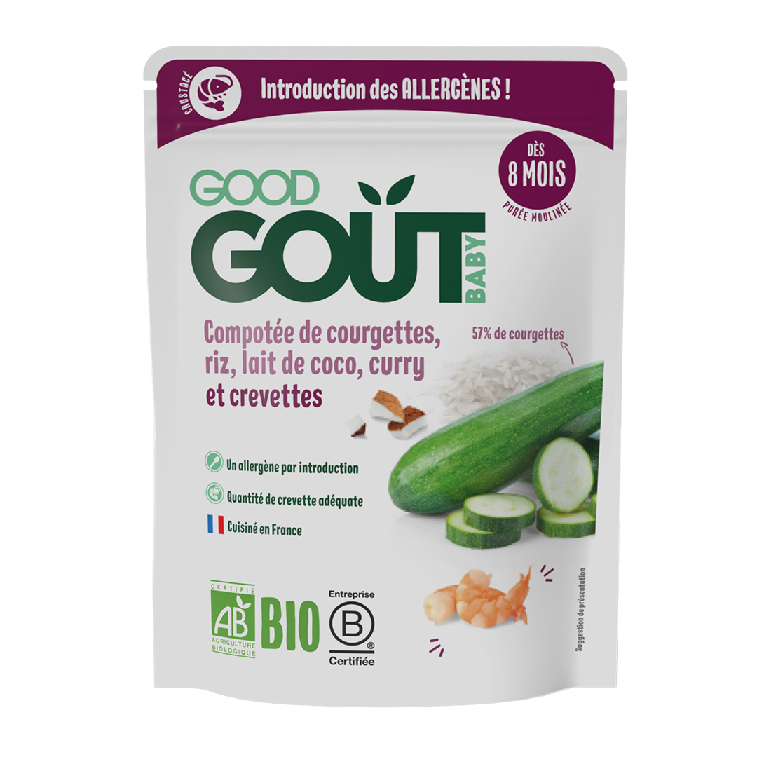 Good Gout BIO Krevety s rýží