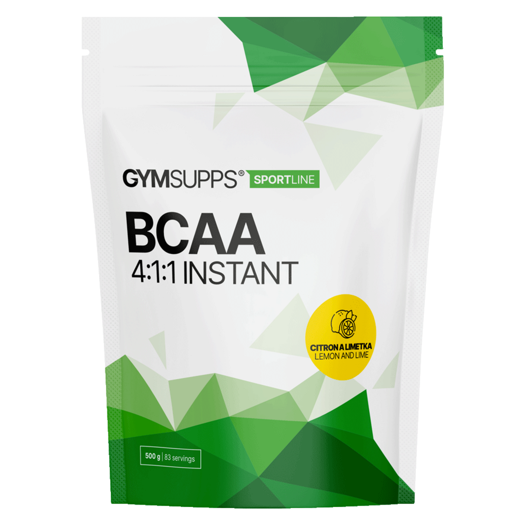 Gymsupps BCAA 4:1:1 Instant 500g - černý rybíz Gymsupps