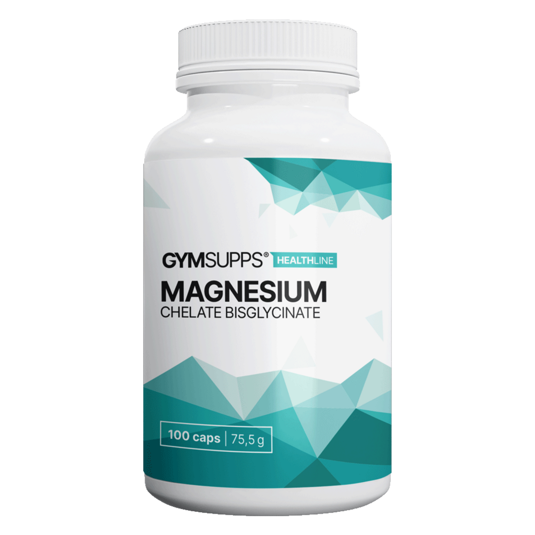 Gymsupps Magnesium Chelate Bisglycinate - 100 kapslí Gymsupps