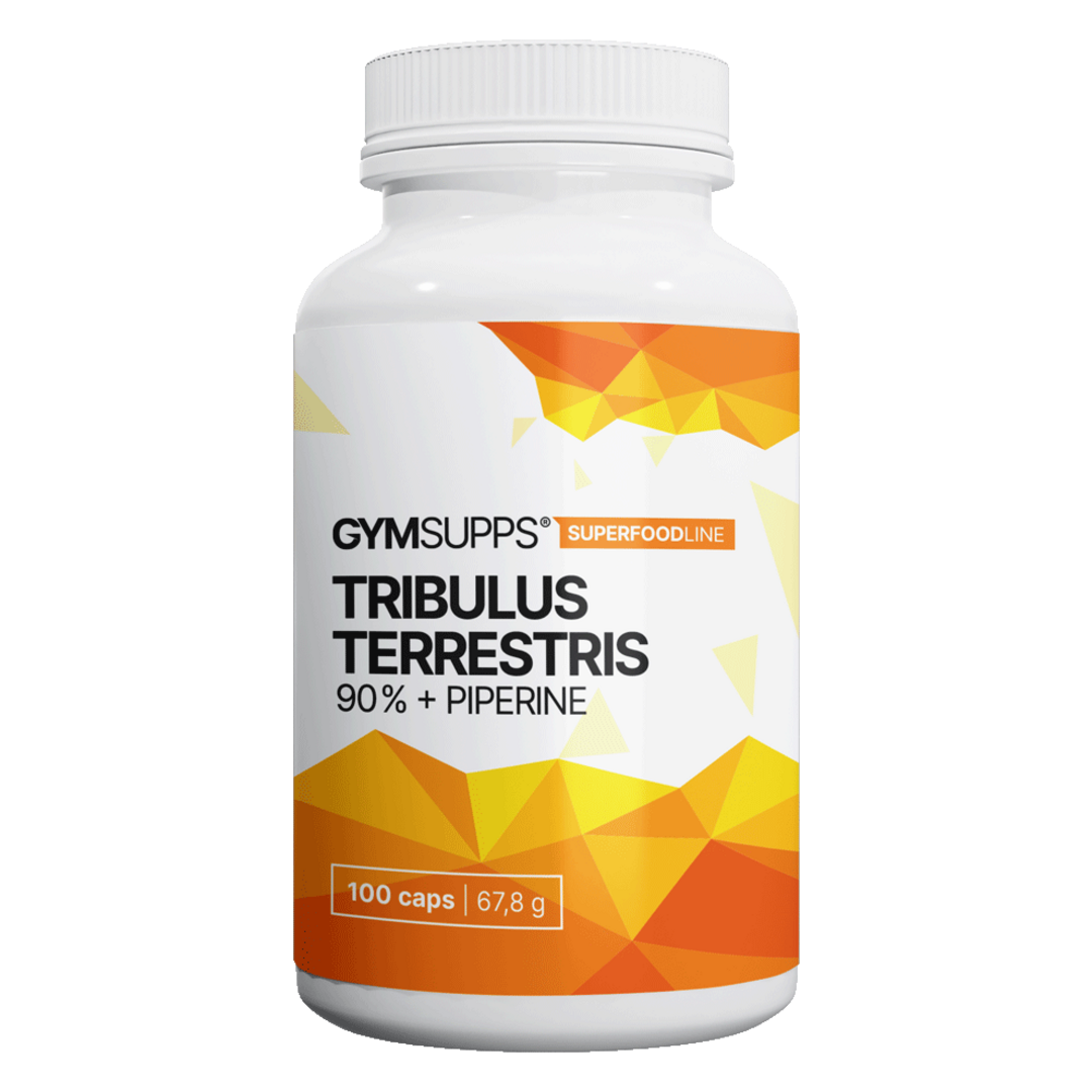 Gymsupps Tribulus Terrestris 90% + Piperine - 100 kapslí Gymsupps