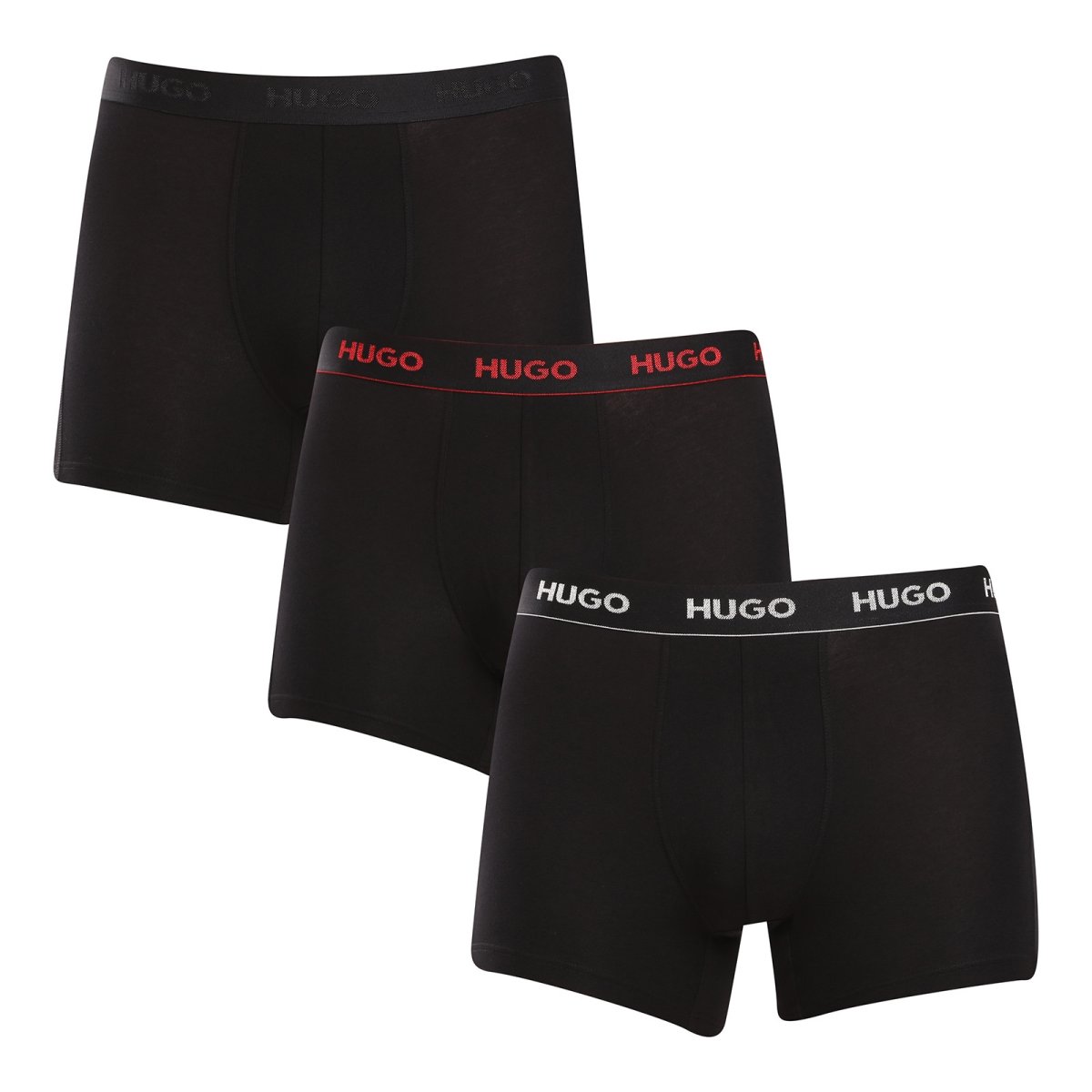 HUGO 3PACK pánské boxerky černé (50517886 991) XL HUGO