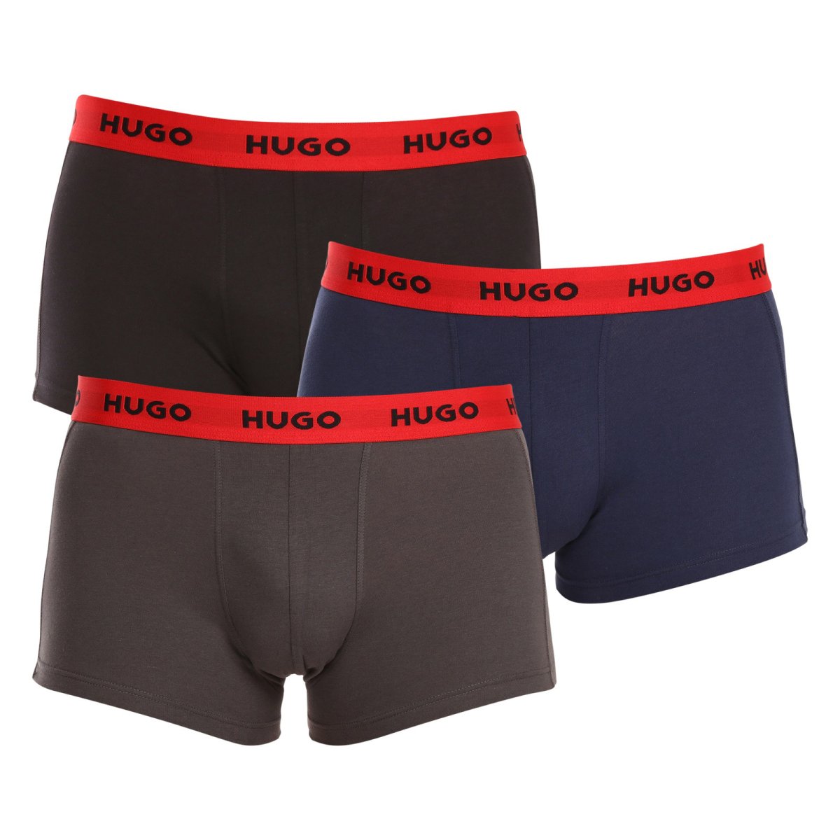 HUGO 3PACK pánské boxerky vícebarevné (50469766 031) M HUGO