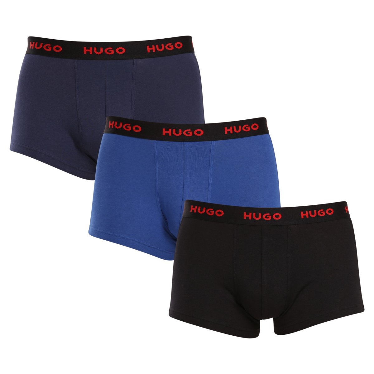 HUGO 3PACK pánské boxerky vícebarevné (50469766 420) L HUGO