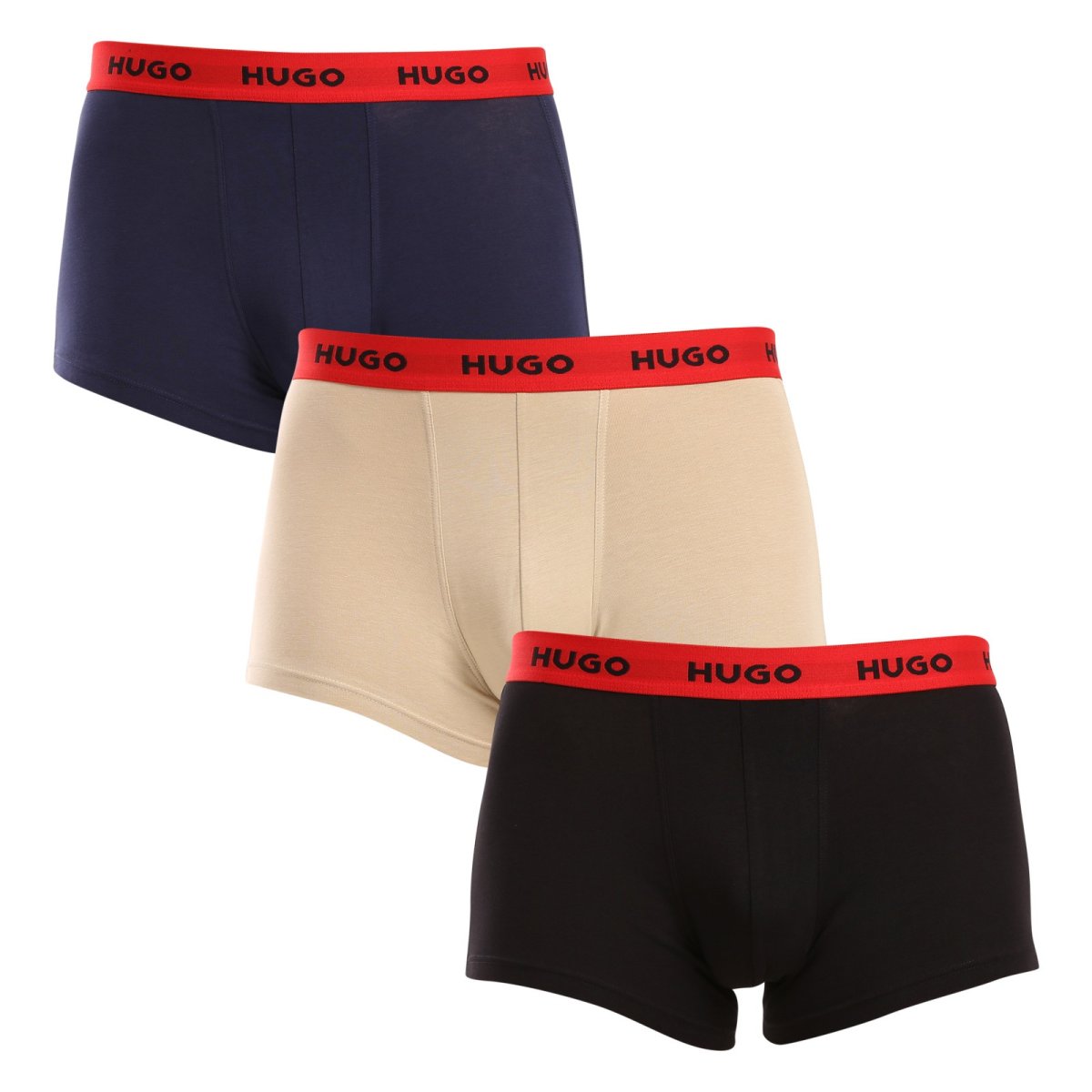 HUGO 3PACK pánské boxerky vícebarevné (50517878 962) XL HUGO