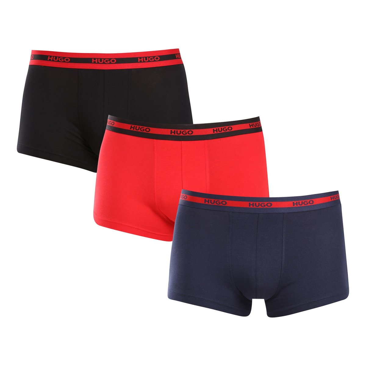 HUGO 3PACK pánské boxerky vícebarevné (50517883 960) M HUGO