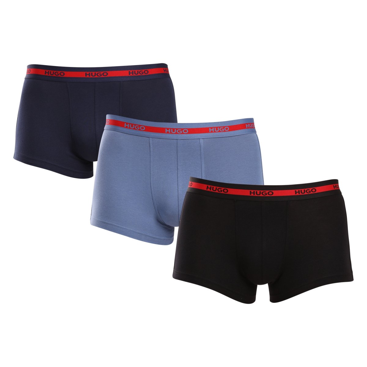 HUGO 3PACK pánské boxerky vícebarevné (50517883 970) M HUGO