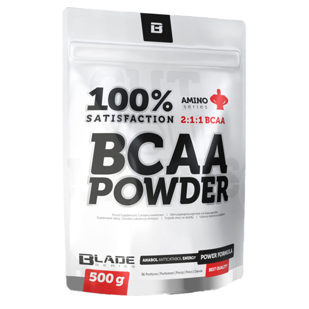 HiTec Nutrition 100% BCAA powder 500g - pomeranč HiTec Nutrition