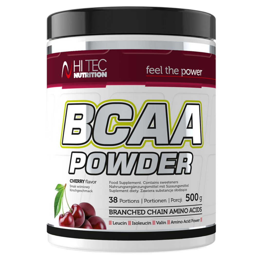 HiTec Nutrition BCAA Powder 500g - pomeranč HiTec Nutrition