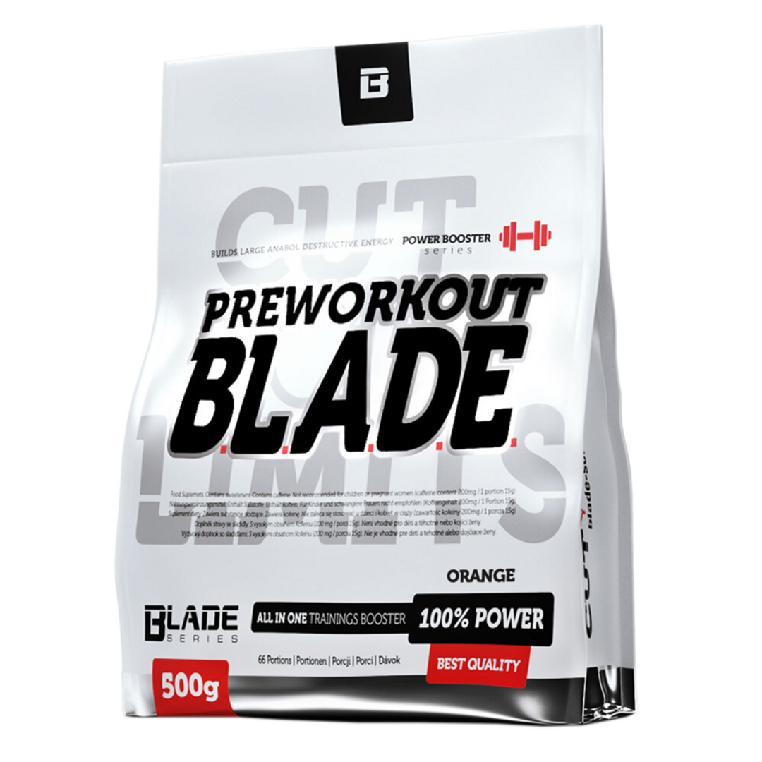 HiTec Nutrition BLADE Preworkout pump 500g - pomeranč HiTec Nutrition