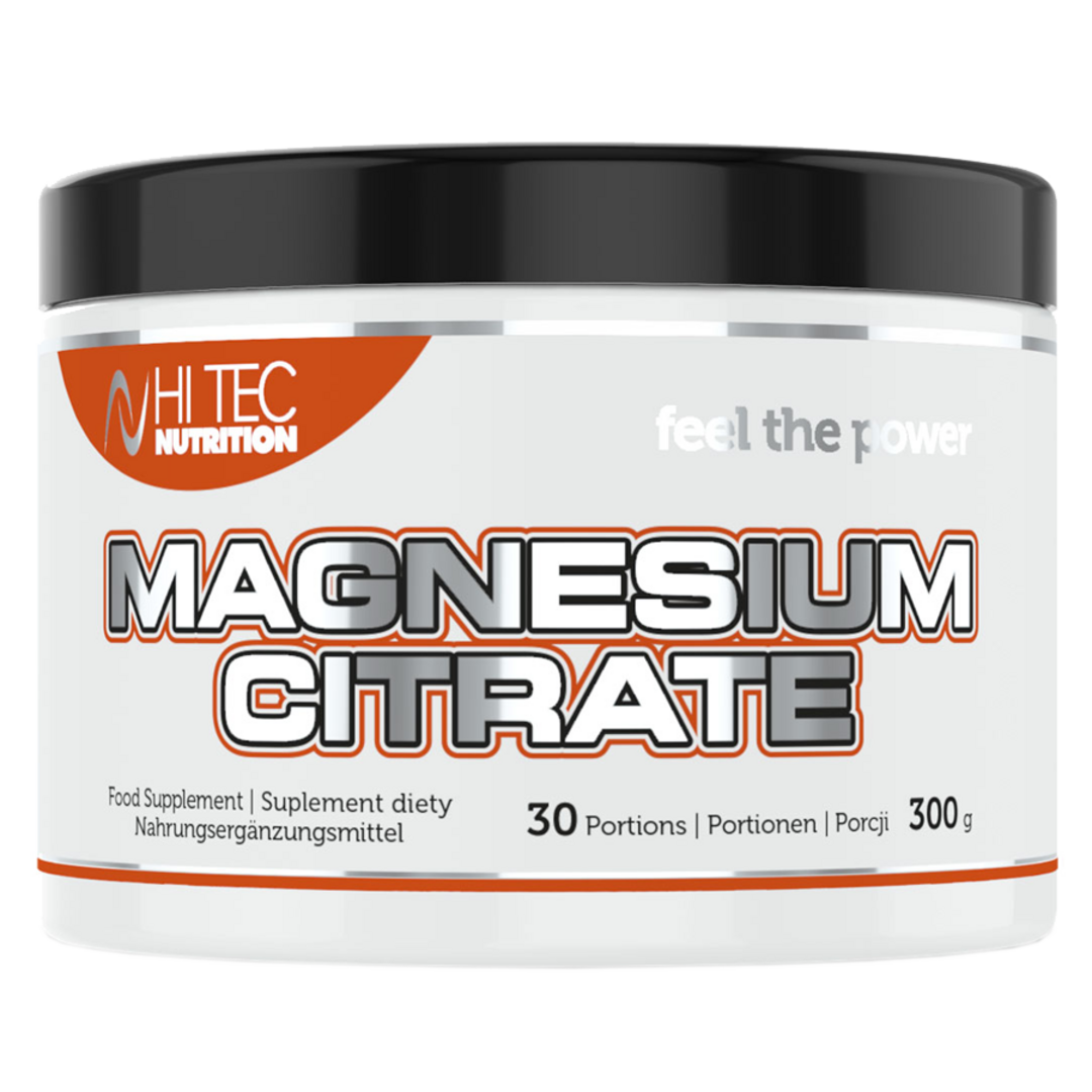 HiTec Nutrition Magnesium Citrate 300g - pomeranč HiTec Nutrition