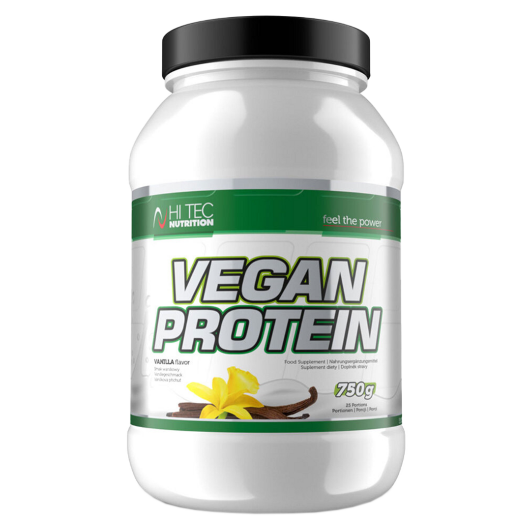 HiTec Nutrition Vegan protein 750g - vanilka HiTec Nutrition