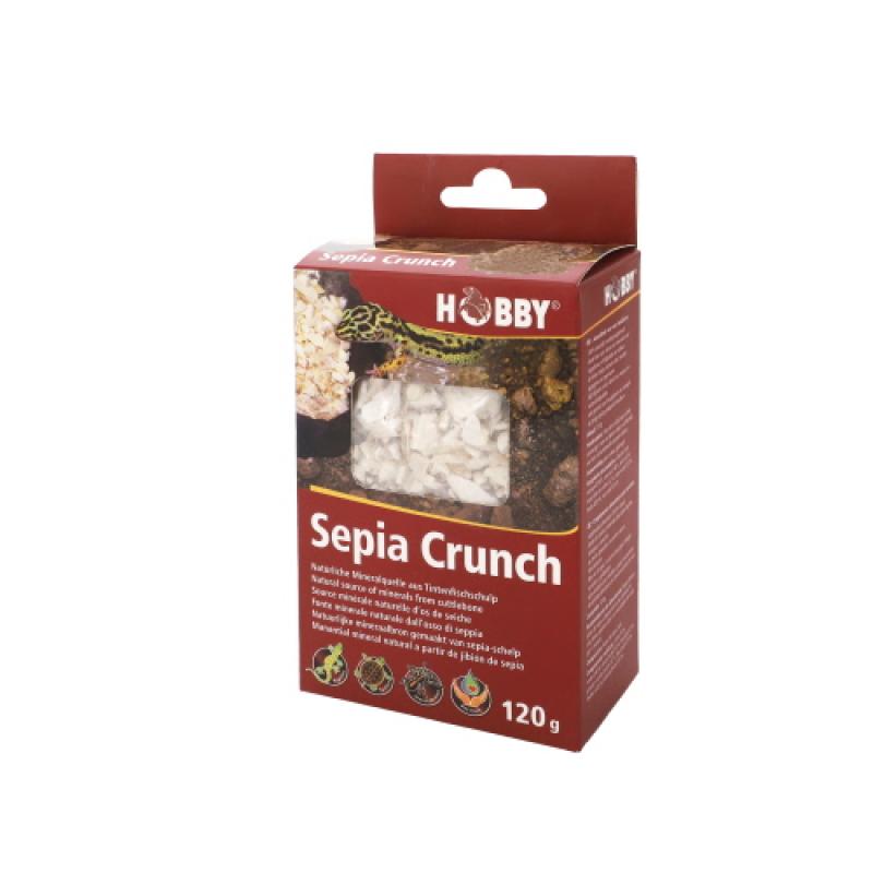 Hobby Sepia Crunch- drcená sépiová kost 120g Hobby