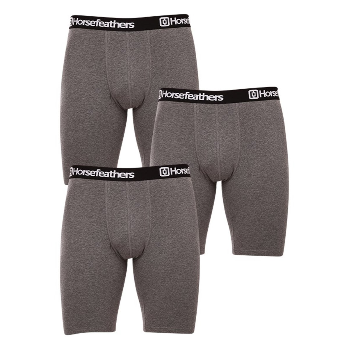 Horsefeathers 3PACK pánské boxerky Dynasty long (AM195B) M Horsefeathers