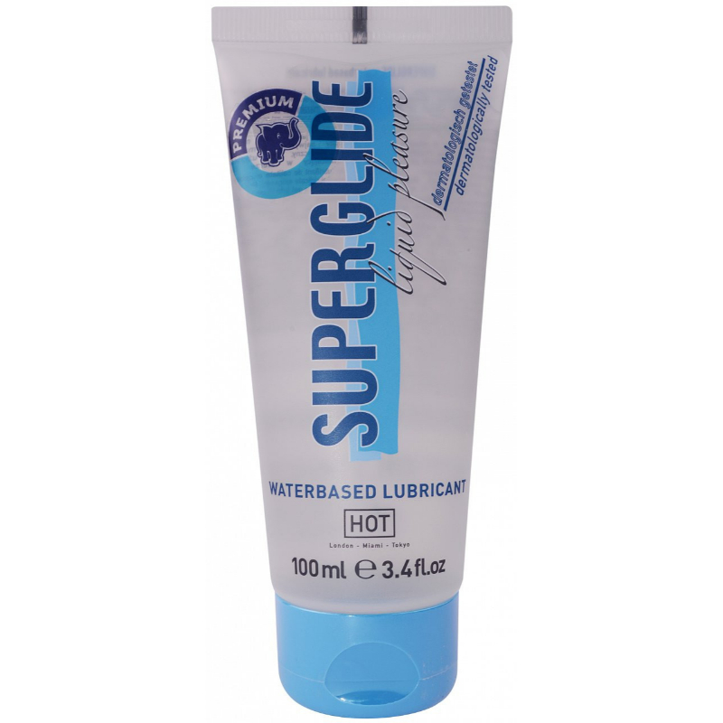 Hot SUPERGLIDE lubrikační gel Premium (100 ml) Hot