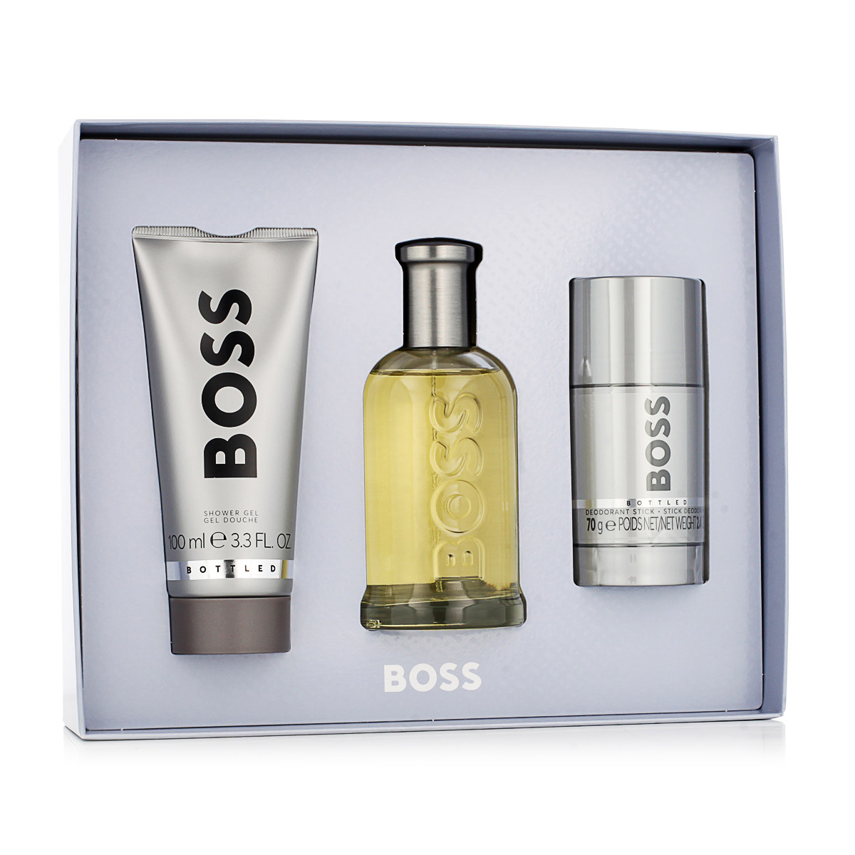 Hugo Boss Bottled No 6 EDT 100 ml + DST 75 ml + SG 100 ml M Hugo Boss