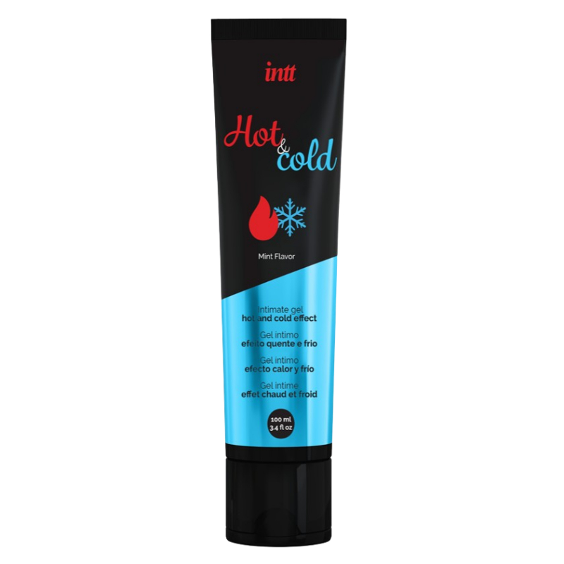 INTT Chladivý slíbatelný lubrikační gel Hot & Cold (100 ml) INTT