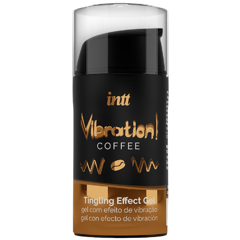 INTT Tekutý vibrátor Coffee Beans (15 ml) INTT