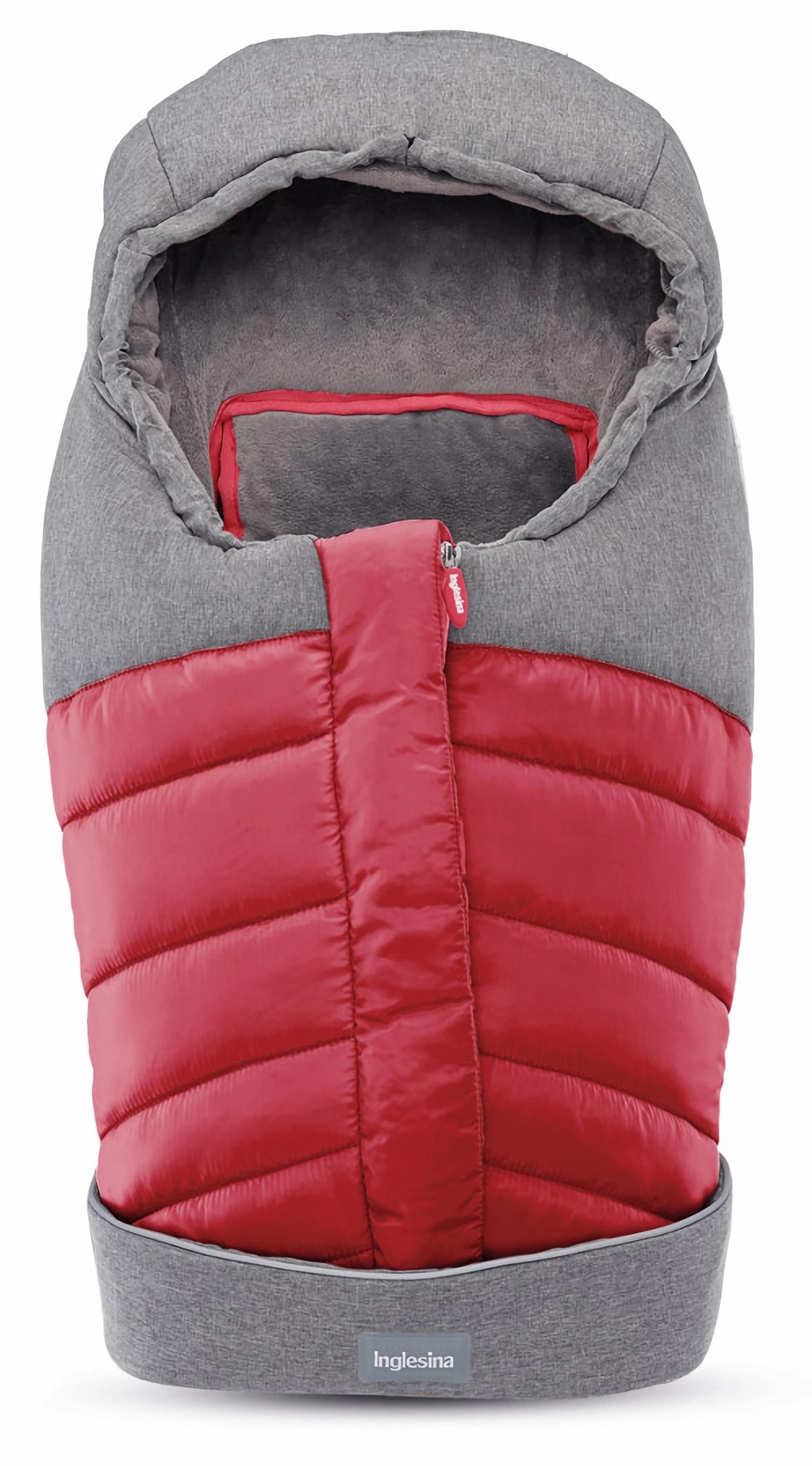 Inglesina Fusak NewBorn Winter Muff Red pro vaničku a autosedačku Inglesina