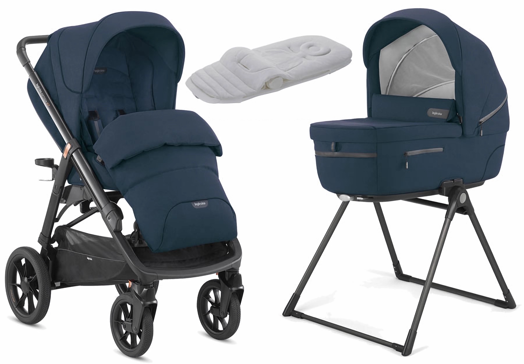 Inglesina Kombinovaný kočárek Aptica XT Duo 2022 Polar Blue Inglesina