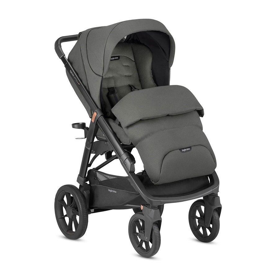 Inglesina Sportovní kočárek Aptica XT Total Black 2022 Charcoal Grey Inglesina