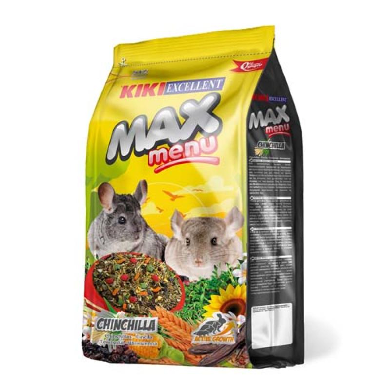 Kiki MAX Menu Chinchilla 800g krmivo pro činčily Kiki