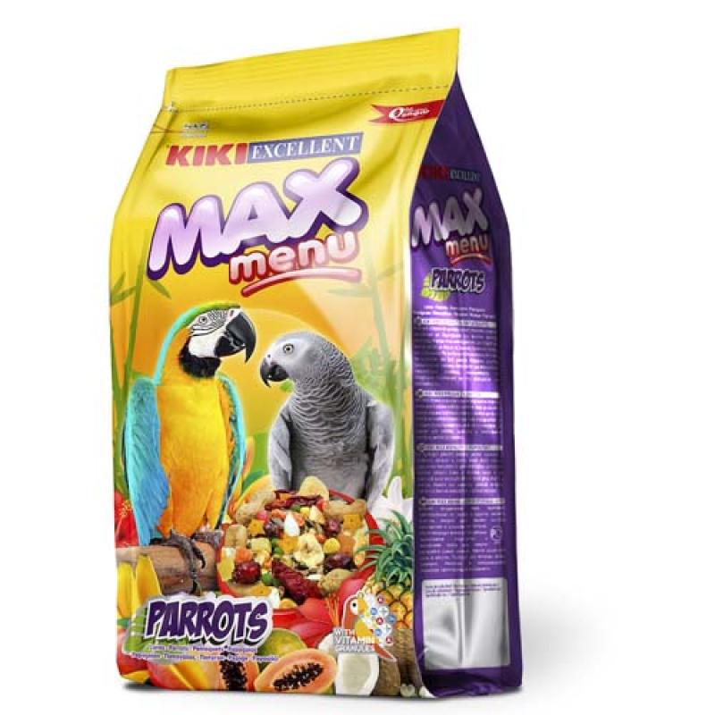 Kiki MAX Menu Parrots 1kg krmivo pro velké papoušky Kiki