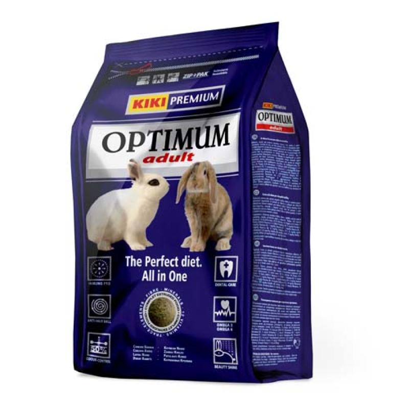 Kiki OPTIMUM ADULT 800g králík Kiki