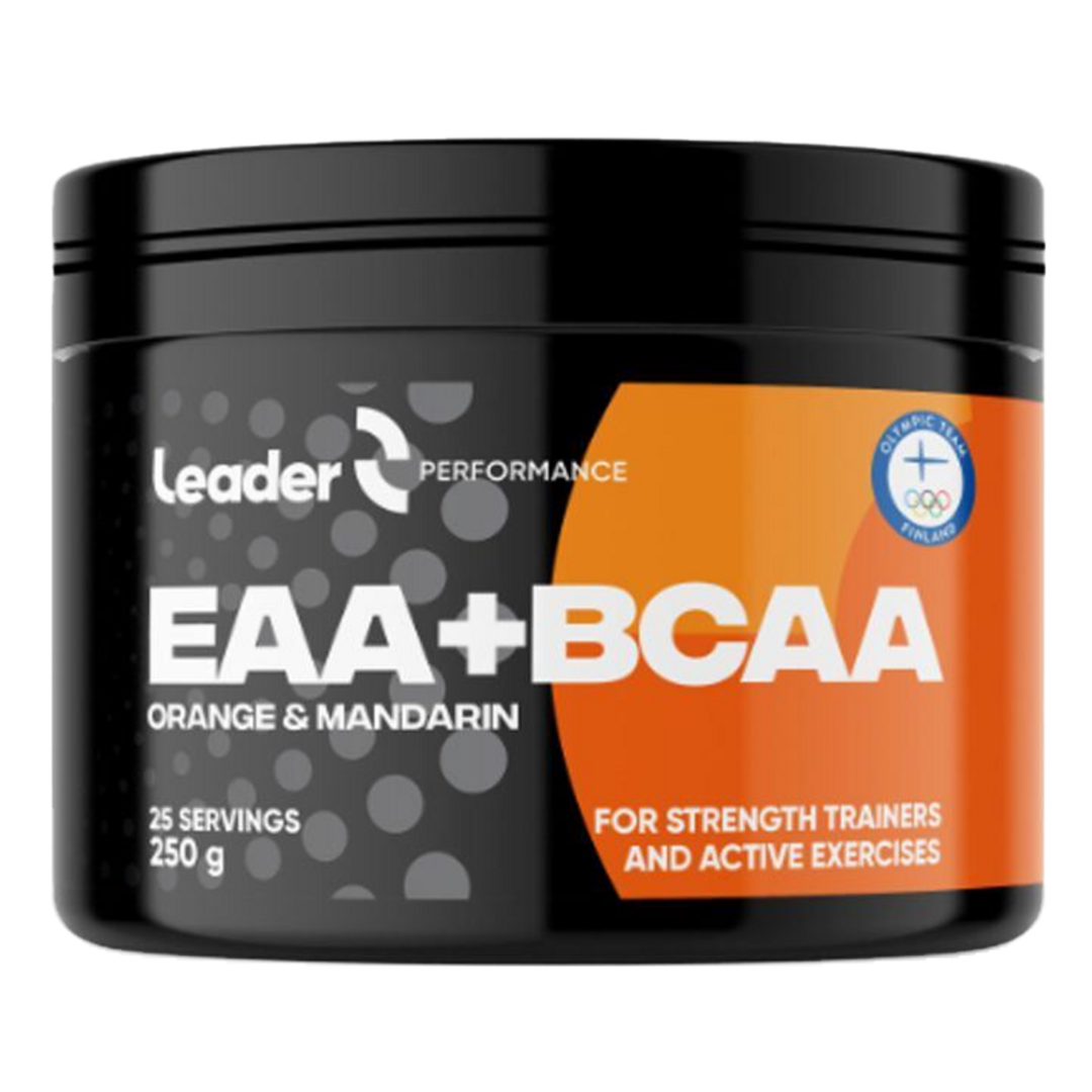 LEADER EAA + BCAA 250g - pomeranč