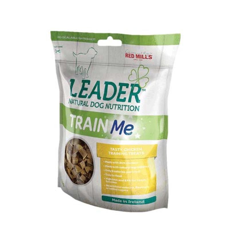 LEADER Train Me Chicken - Low Calorie 130g pamlsek i pro štěňata LEADER