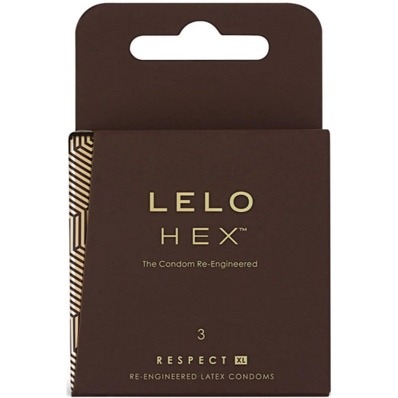 LELO Hex Respect – XL  kondomy (3 ks) LELO