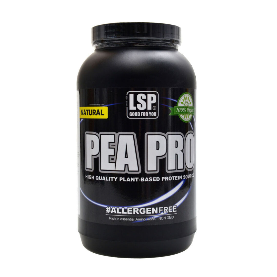 LSP Sports Nutrition Pea protein isolate 1000g - natural LSP Sports Nutrition