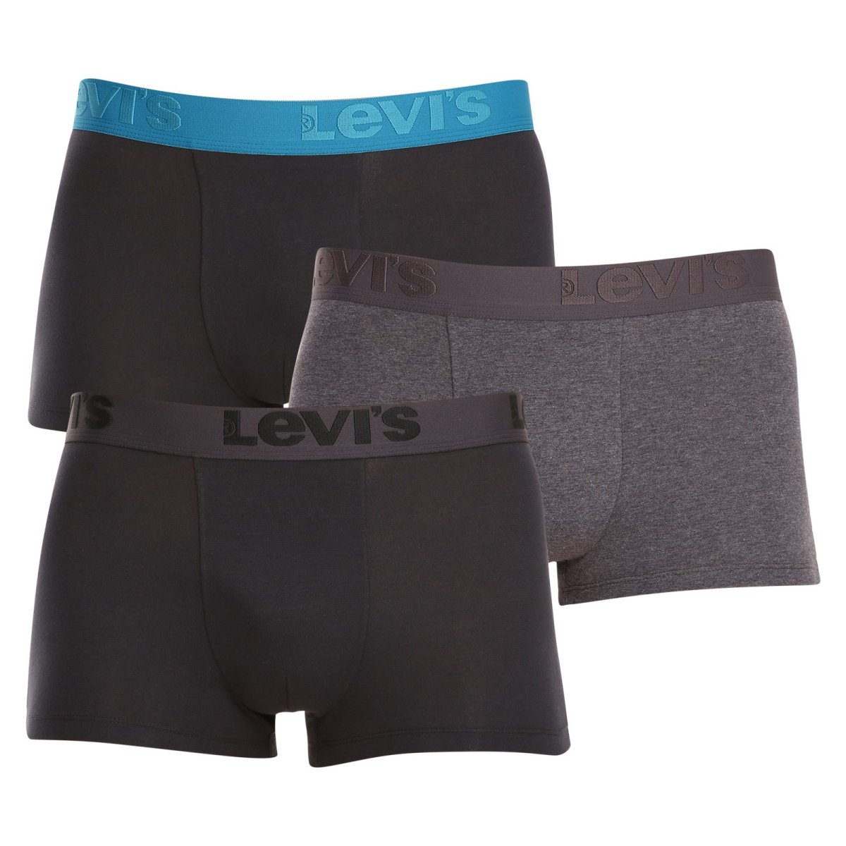 Levis 3PACK pánské boxerky vícebarevné (905042001 023) M Levi's