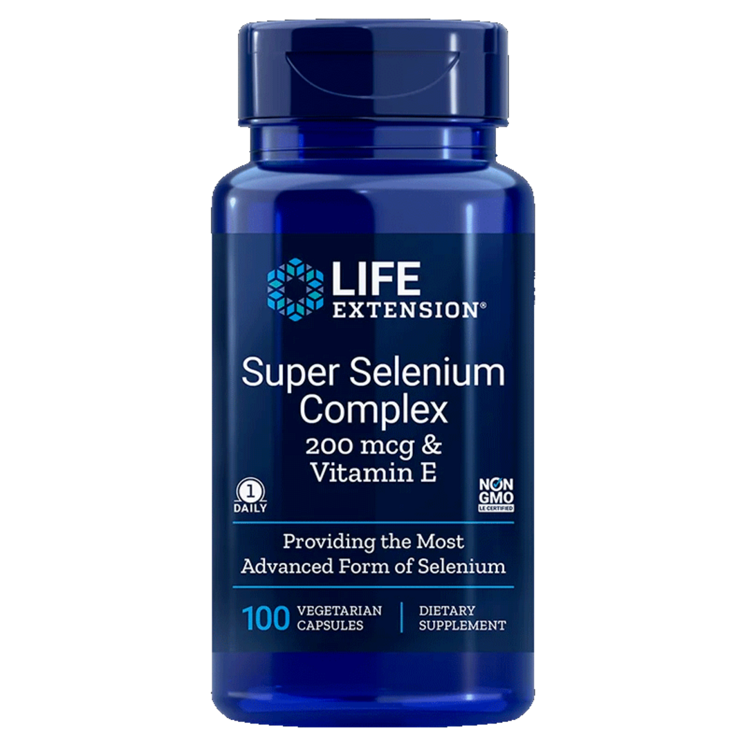 Life Extension Super Selenium Complex & Vitamin E - 100 kapslí Life Extension