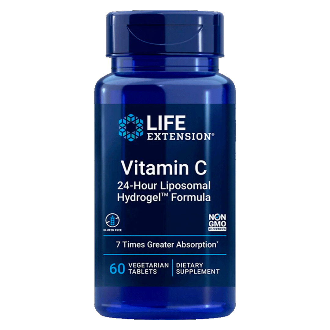 Life Extension Vitamin C 24-Hour Liposomal Hydrogel Formula - 60 tablet Life Extension