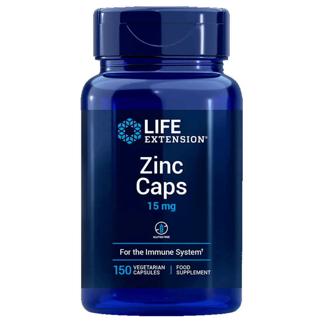 Life Extension Zinc Caps - 150 kapslí Life Extension