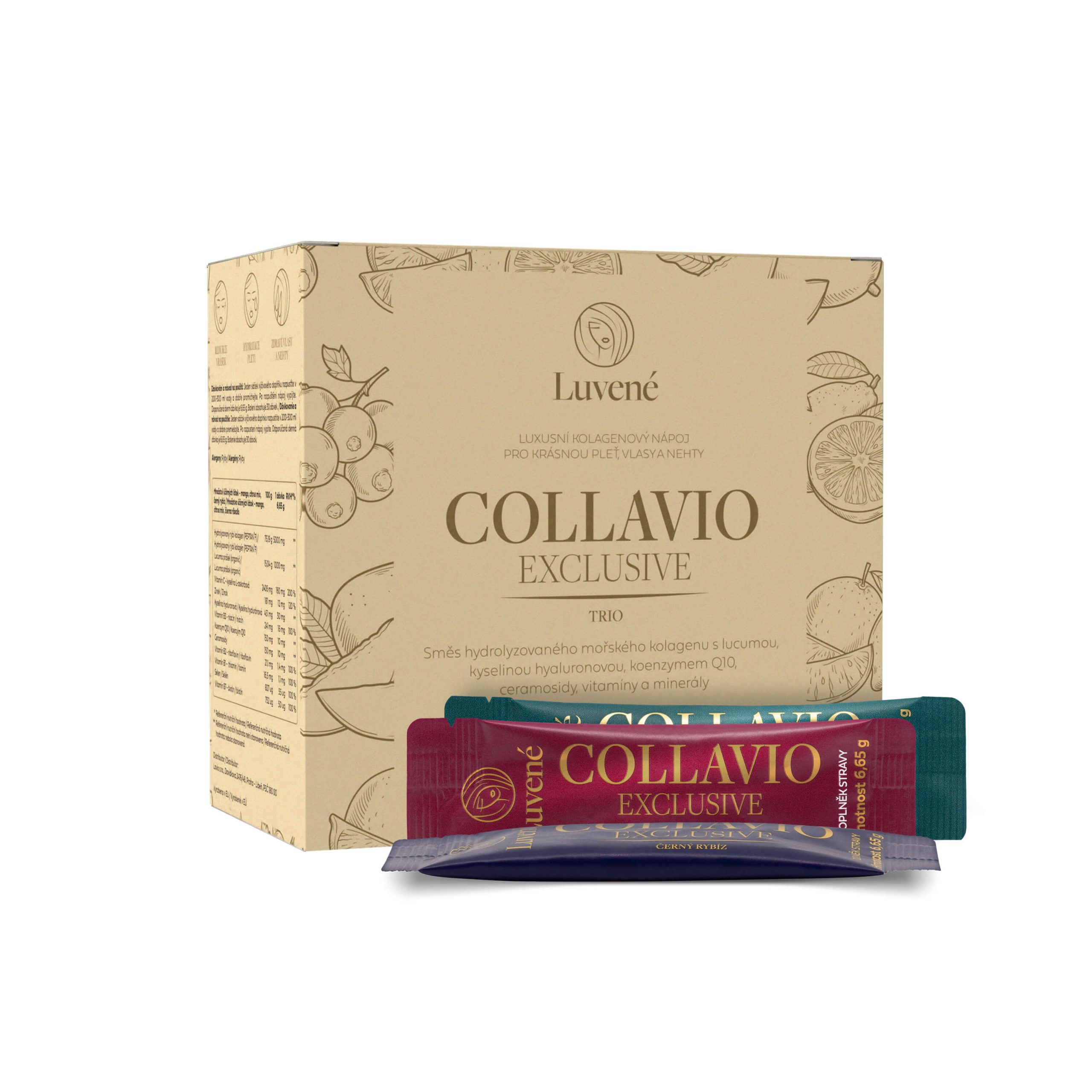 Luvené COLLAVIO Kolagen drink Collavio Exclusive TRIO Luvené COLLAVIO