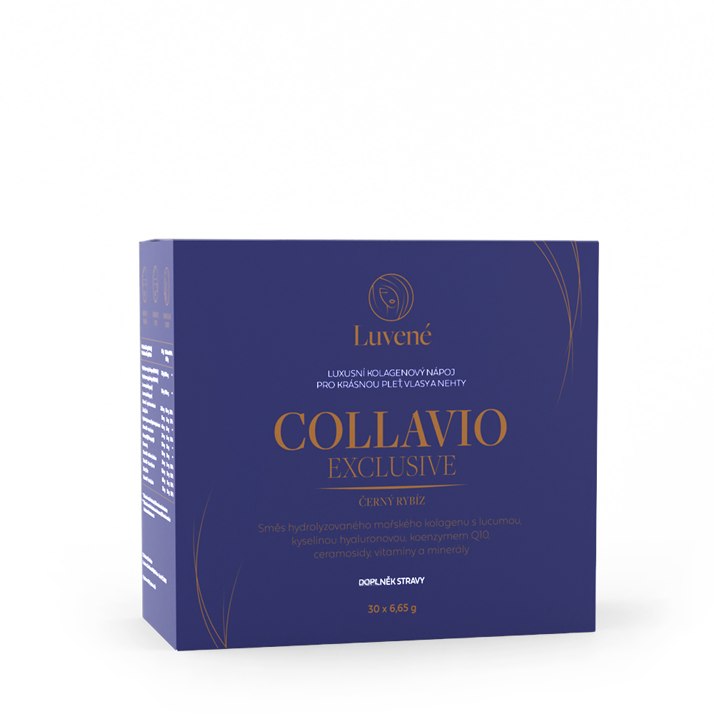 Luvené COLLAVIO Kolagen drink Collavio Exclusive černý rybíz Luvené COLLAVIO