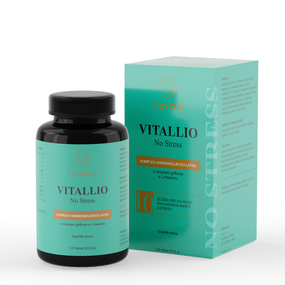 Luvené VITALLIO Harmonizující komplex Vitallio No Stress Luvené VITALLIO