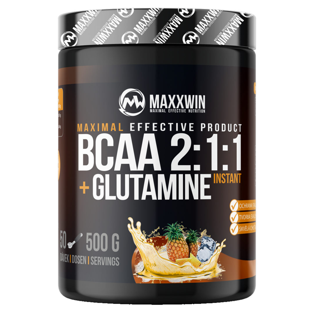 MAXXWIN BCAA + Glutamine 500g - ananas MAXXWIN