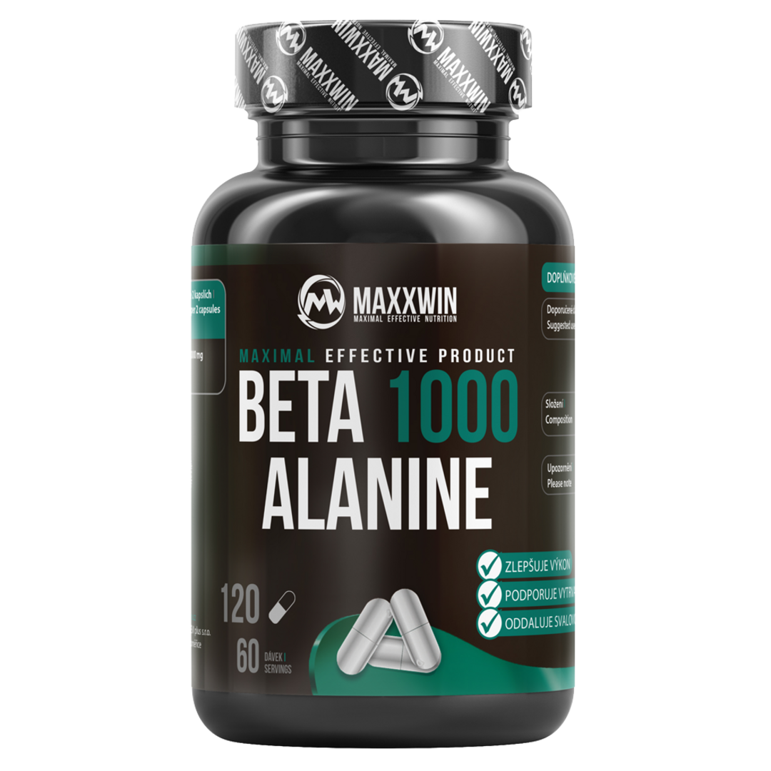 MAXXWIN Beta Alanine 1000 - 120 kapslí MAXXWIN