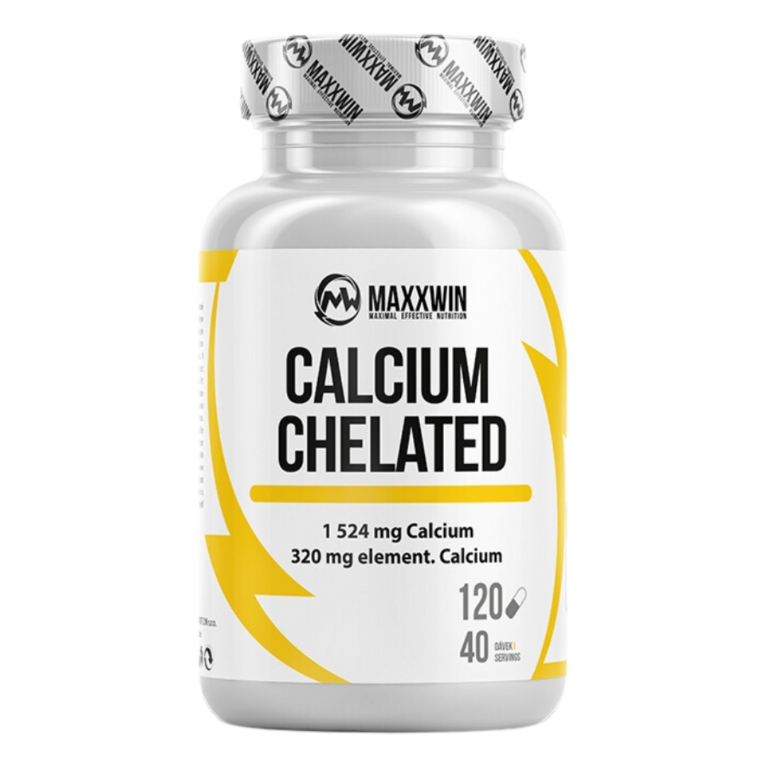 MAXXWIN Calcium Chelated - 120 kapslí MAXXWIN