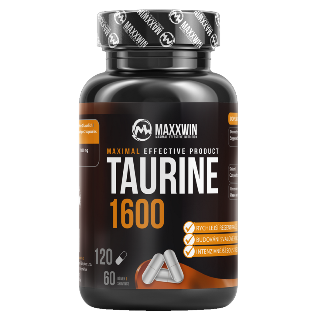 MAXXWIN Taurine 1600 - 120 kapslí MAXXWIN