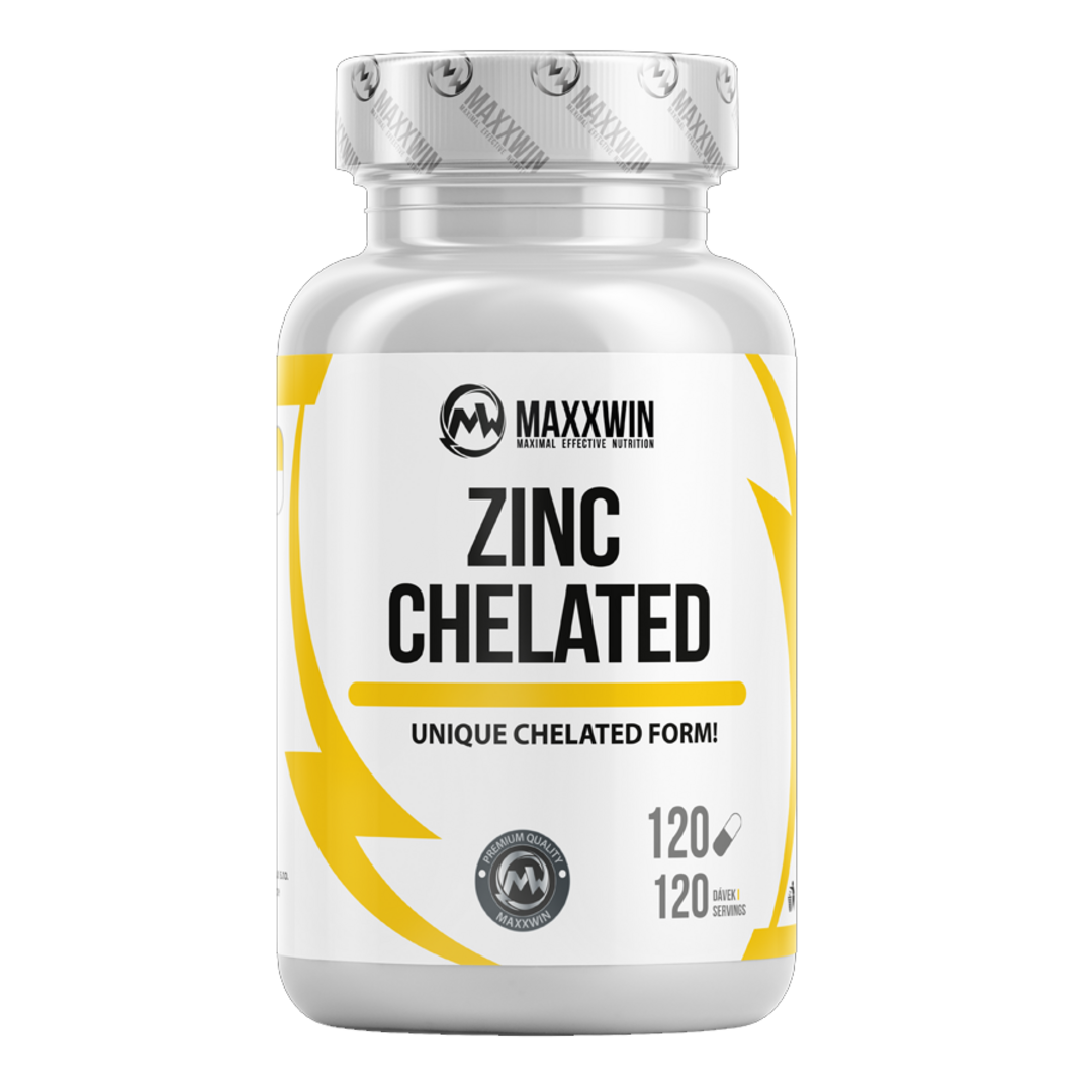 MAXXWIN Zinc Chelated - 120 kapslí MAXXWIN