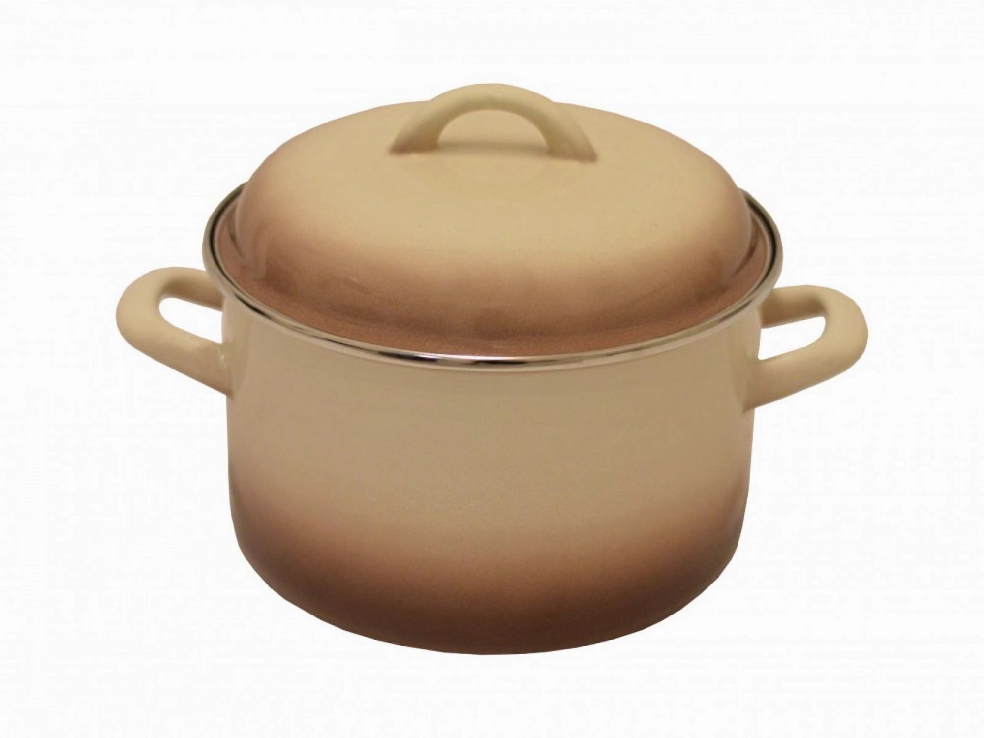 METALAC Hrnec s poklicí Capuccino 22cm 5lt METALAC