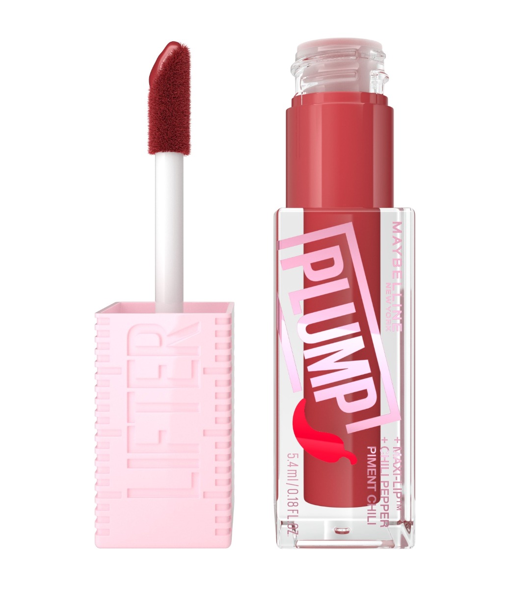 Maybelline Lifter Plump odstín 006 Hot Chili lesk na rty 5