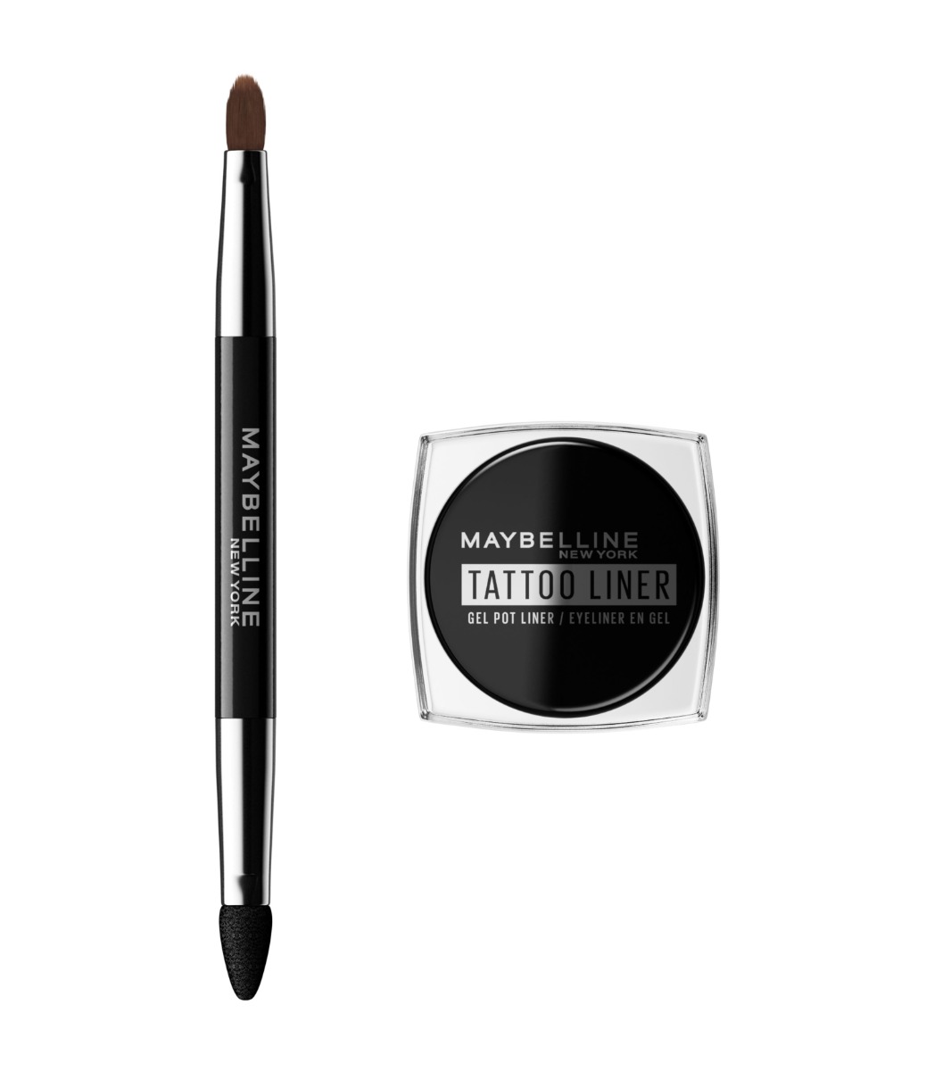 Maybelline Tattoo Liner odstín 950 voděodolná gelová oční linka 3 g Maybelline