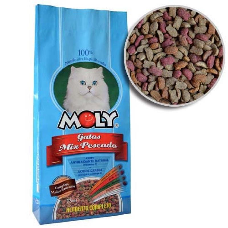 Moly CAT FISH 20kg rybí krmivo pro kočky Moly