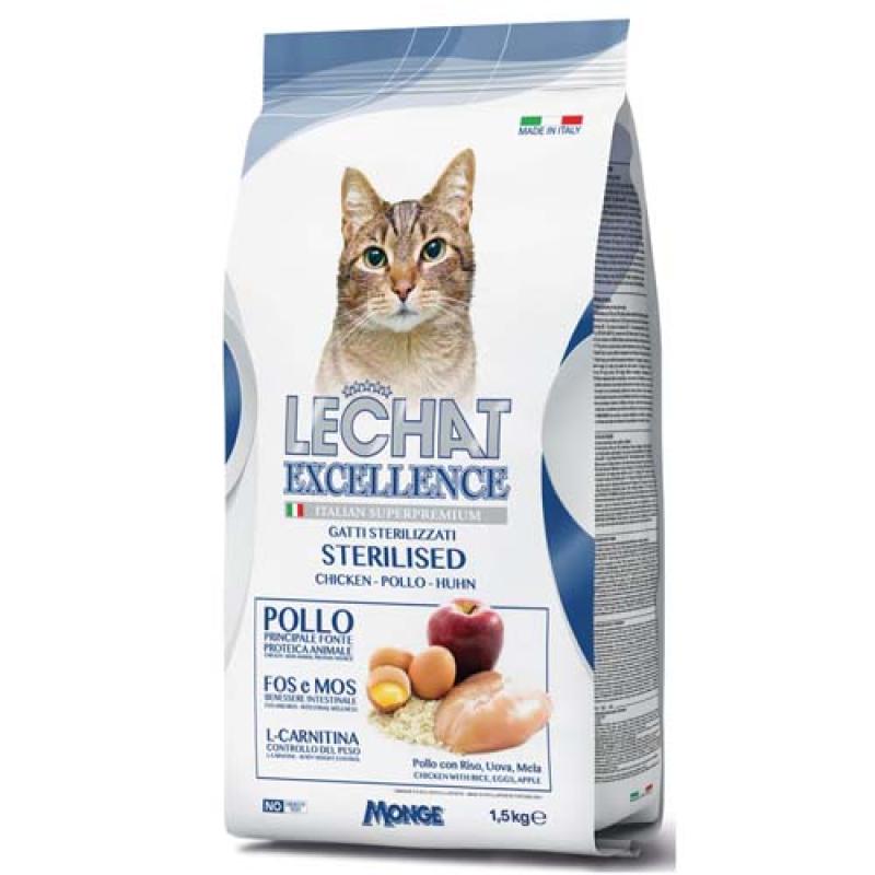 Monge LECHAT EXCELLENCE STERILIZED Chicken 1