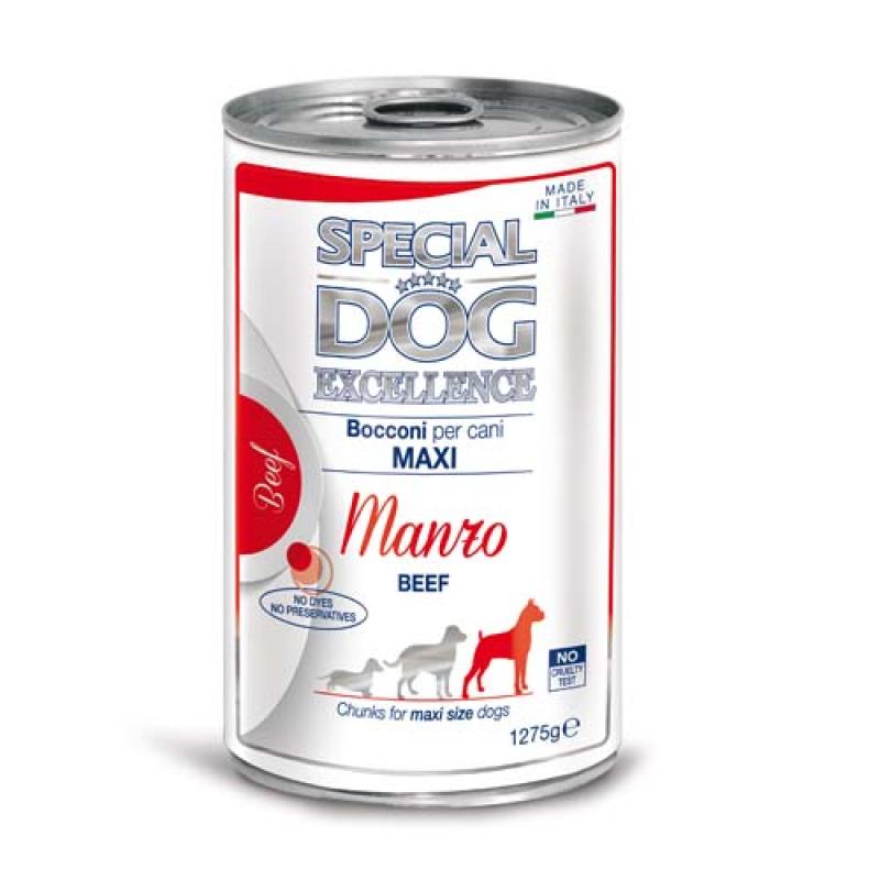 Monge SPECIAL DOG EXCELLENCE MAXI ADULT hovězí kousky 1.275g konzerva Monge